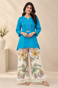 Mirror Work Women's Short Kurti – Tassel Detail