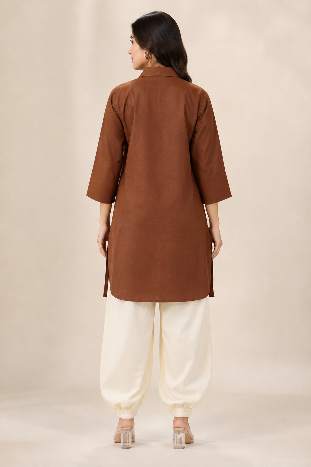 Pure Cotton Women’s Co-ord Set – Shirt & Pants